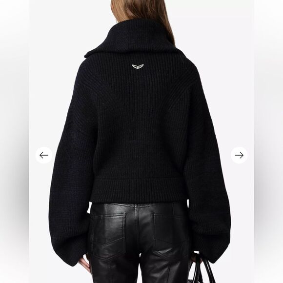 Zadig & Voltaire Attila Jacket NWOT Size M/L - Picture 8 of 16